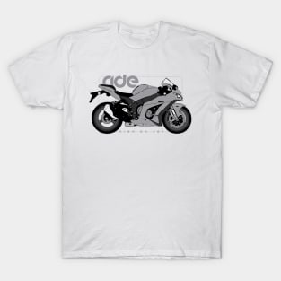 Ride zx-10r bw T-Shirt